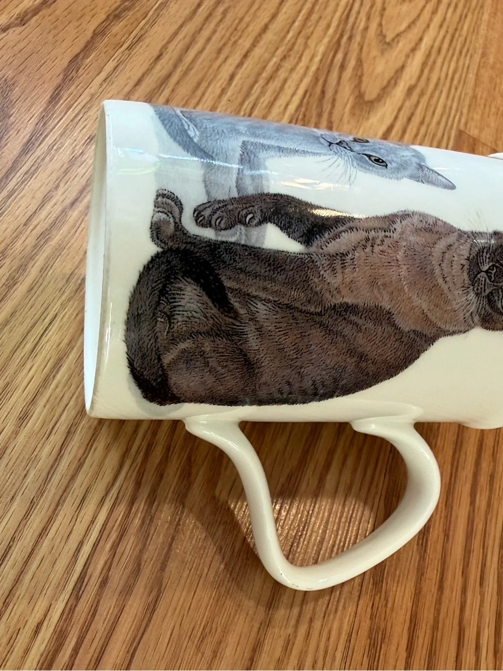 Henley Cat Collection Mug K. M. HASSALL 2013 Fine Bone China Cup England